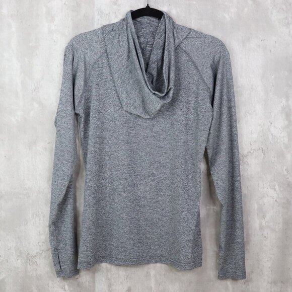 NHL San Jose Sharks Pullover Womens Size Small Gray Hockey Club Shirt Thumbholes - Picture 6 of 6